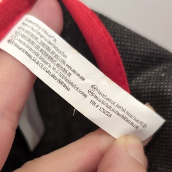 Pirate Costume Set - Black and Red Unisex Kids One Size Vest Eye Patch - Picture 2 of 6